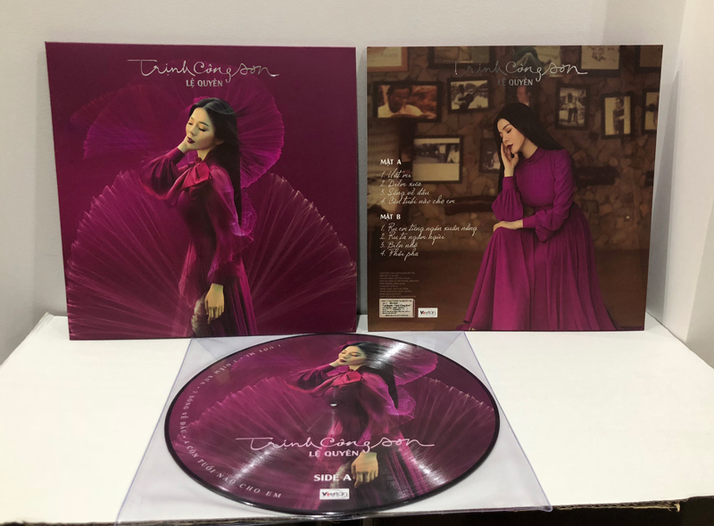 Đĩa than Lệ Quyên - Trịnh Công Sơn